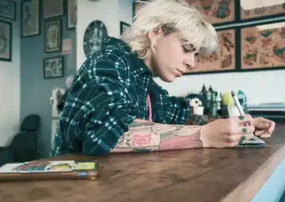 Léonore Arcache LSA – Vidéo tatouage