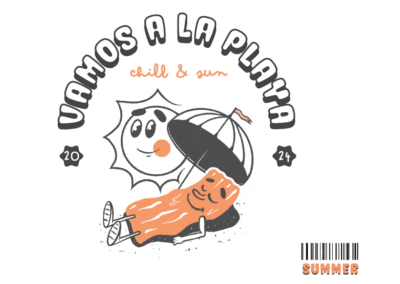 Vamos a la playa – Illustration