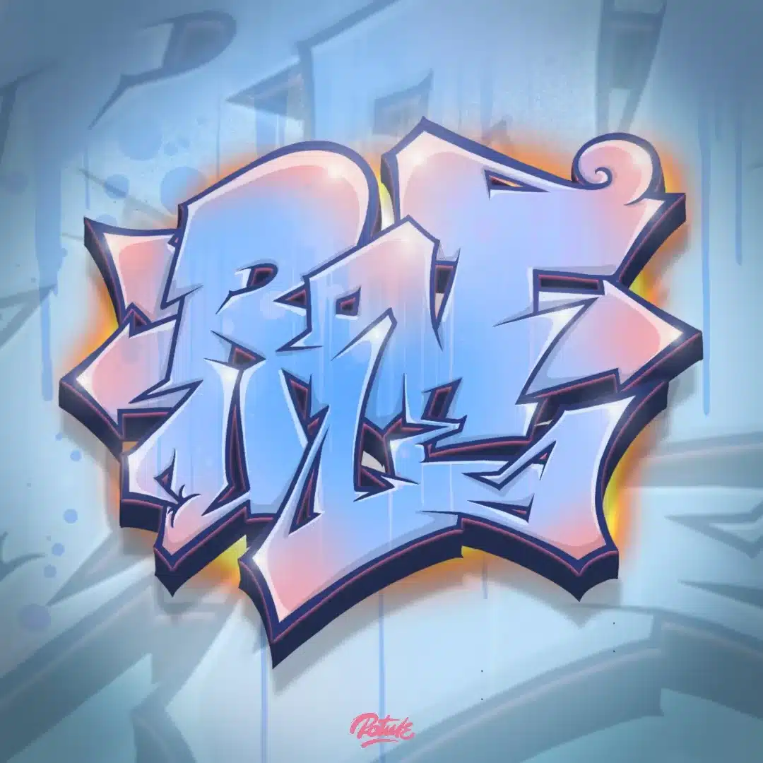 Réalisation d'une illustration graffiti affiche. destiné à l'impression et aux réseaux sociaux. création de visuels graffiti, print & digital