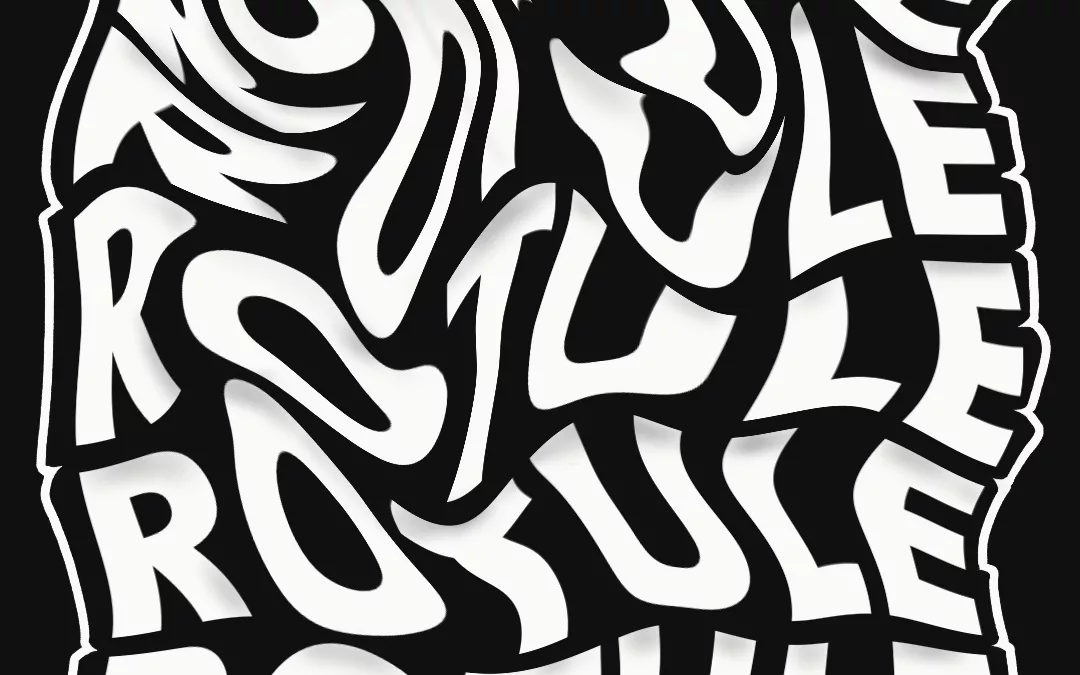 liquid letters – illustration